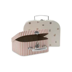 Jollein                    Lot de 2 Valisette à Jouets Animal Friends    Multicolore