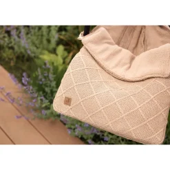 Jollein                    Nid d'Ange Check Knit    Biscuit