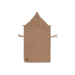 Jollein Nid d'Ange Check Knit Biscuit