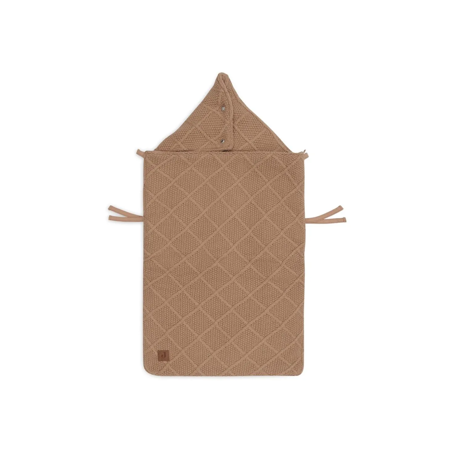 Jollein Nid d'Ange Check Knit Biscuit