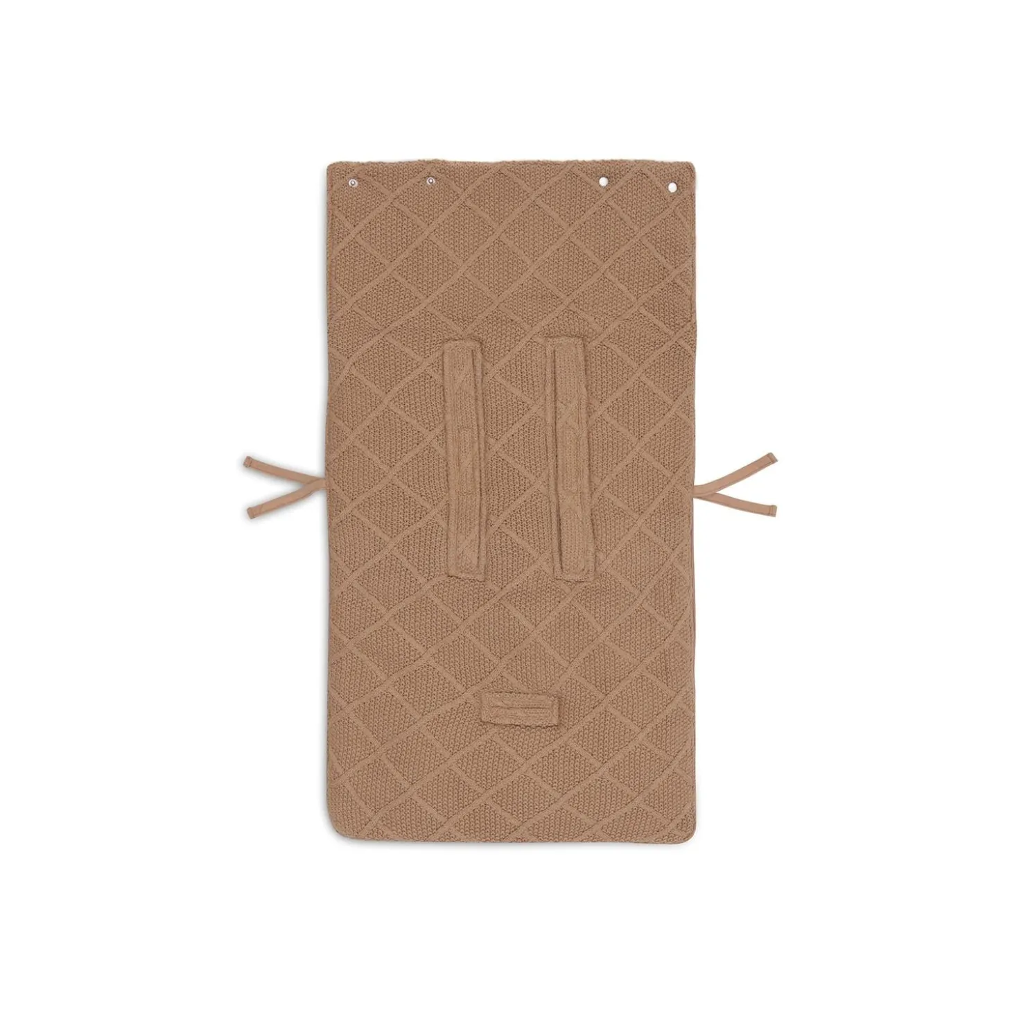Jollein Nid d'Ange Check Knit Biscuit