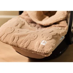 Jollein Nid d'Ange Jacquard Teddy Biscuit