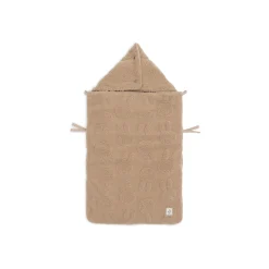 Jollein Nid d'Ange Jacquard Teddy Biscuit