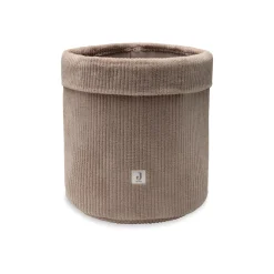 Jollein Panier de Rangement Cloudy Rib Milky Coffee