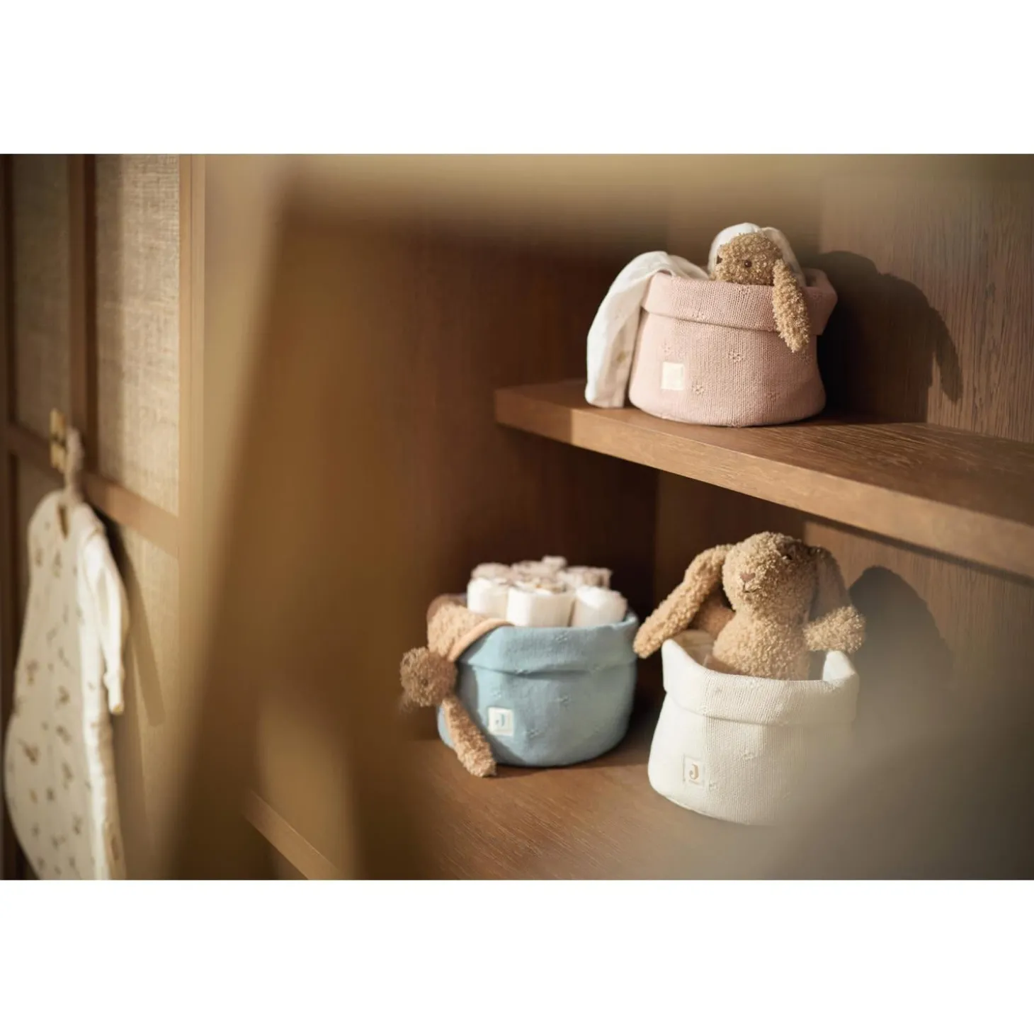 Jollein Panier de Soins Cosy Knit Ivory