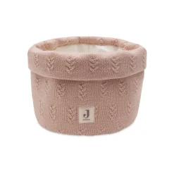Jollein                    Panier de Soins grain knit    Wild Rose