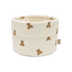 Jollein Panier de Soins Waffle Mini Teddy Bear Multicolore