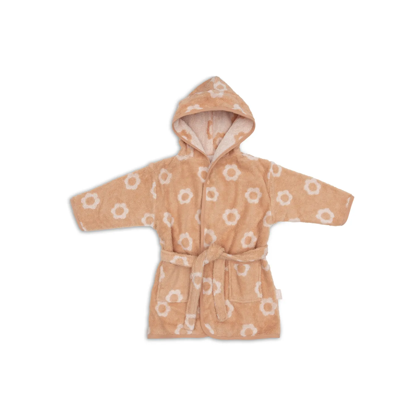 Jollein Peignoir Éponge Jacquard Flower Wild Rose 1-2 ans