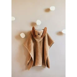 Jollein Poncho de bain Éponge Diego Biscuit