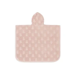 Jollein                    Poncho de bain Éponge Miffy Jacquard    Wild Rose