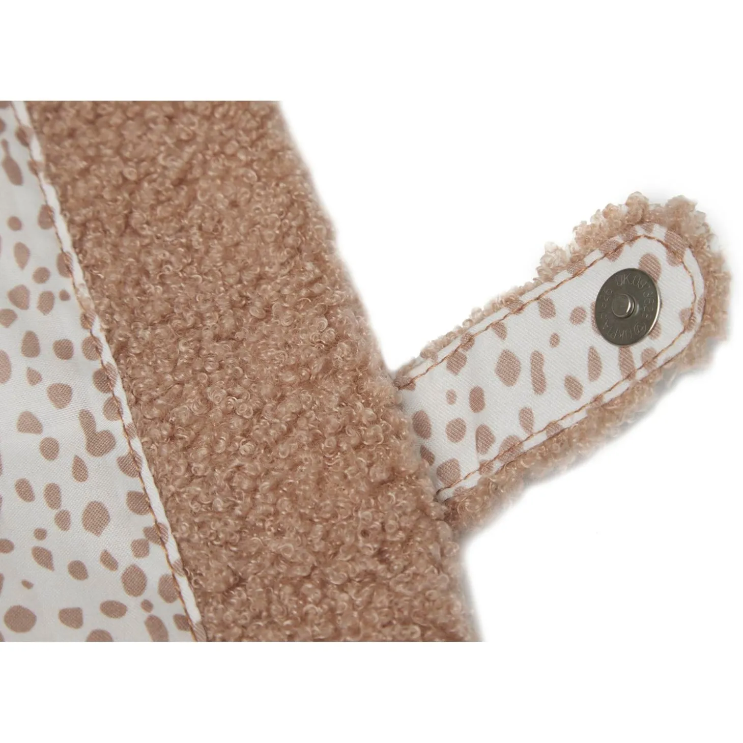 Jollein Protège de carnet de santé Boucle Biscuit