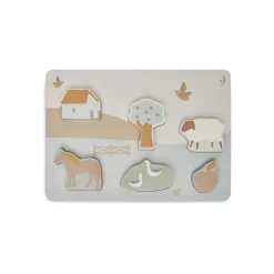 Jollein                    Puzzle en bois Farm