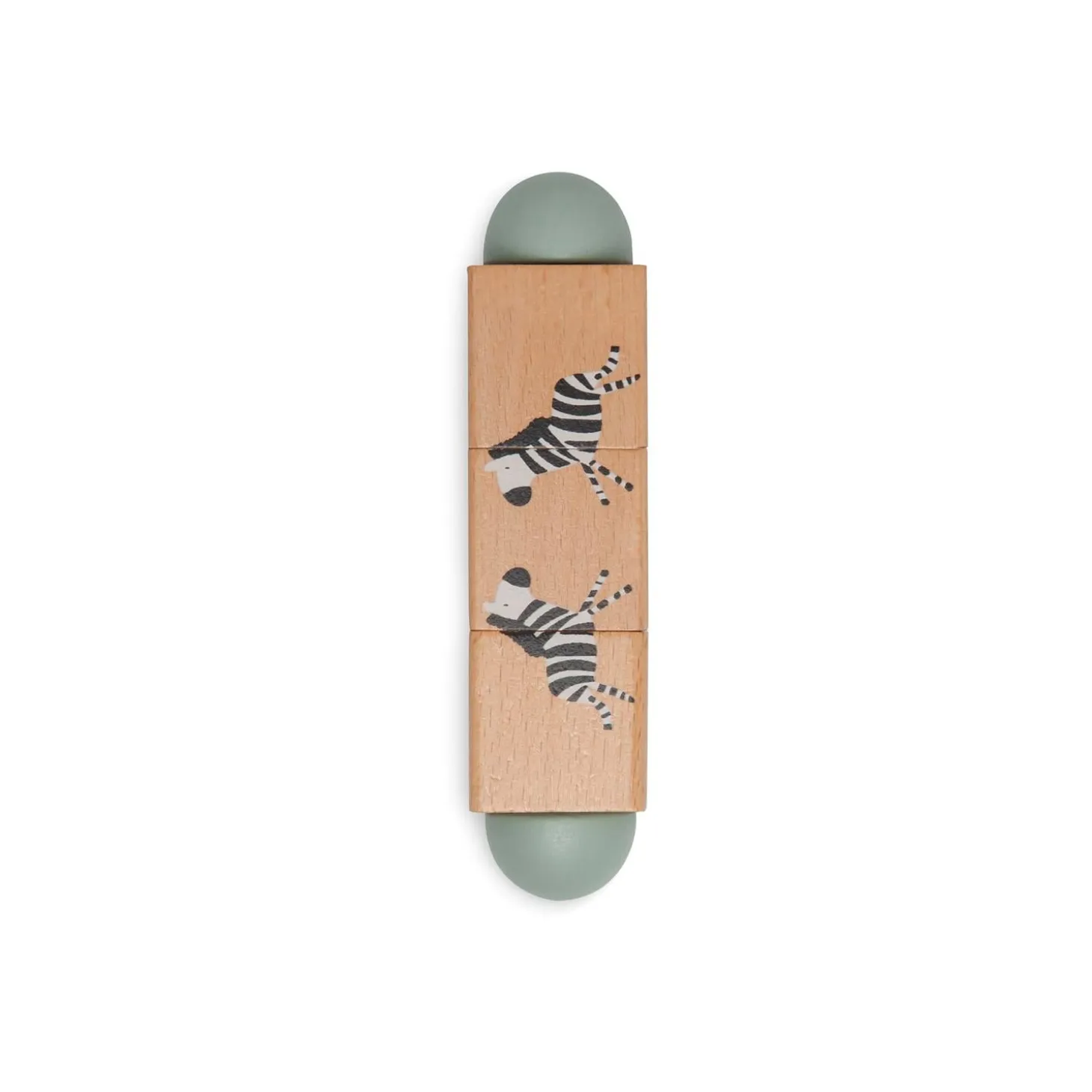 Jollein Puzzle en Bois à tourner Jungle Jambo Multicolor