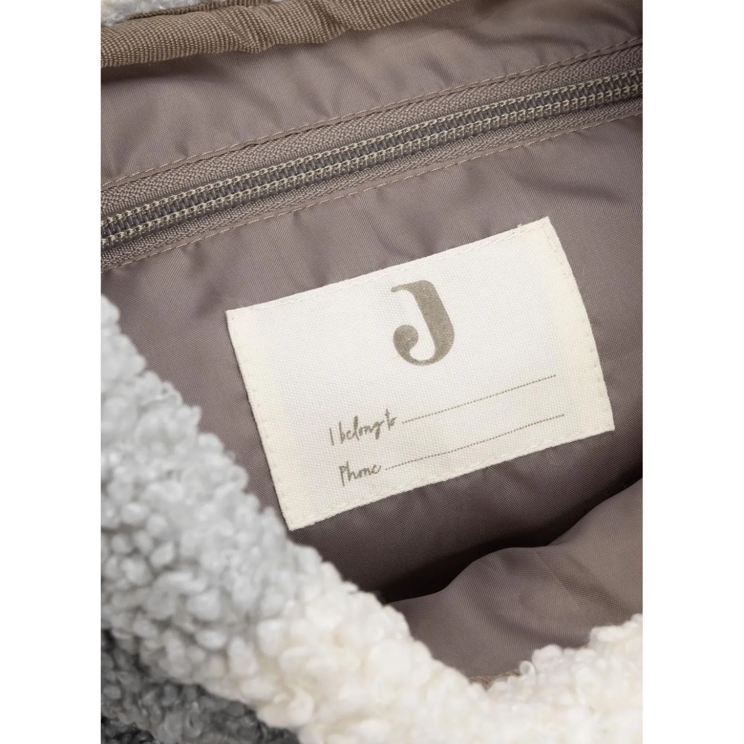 Jollein Sac à dos Check Boucle Multicolore