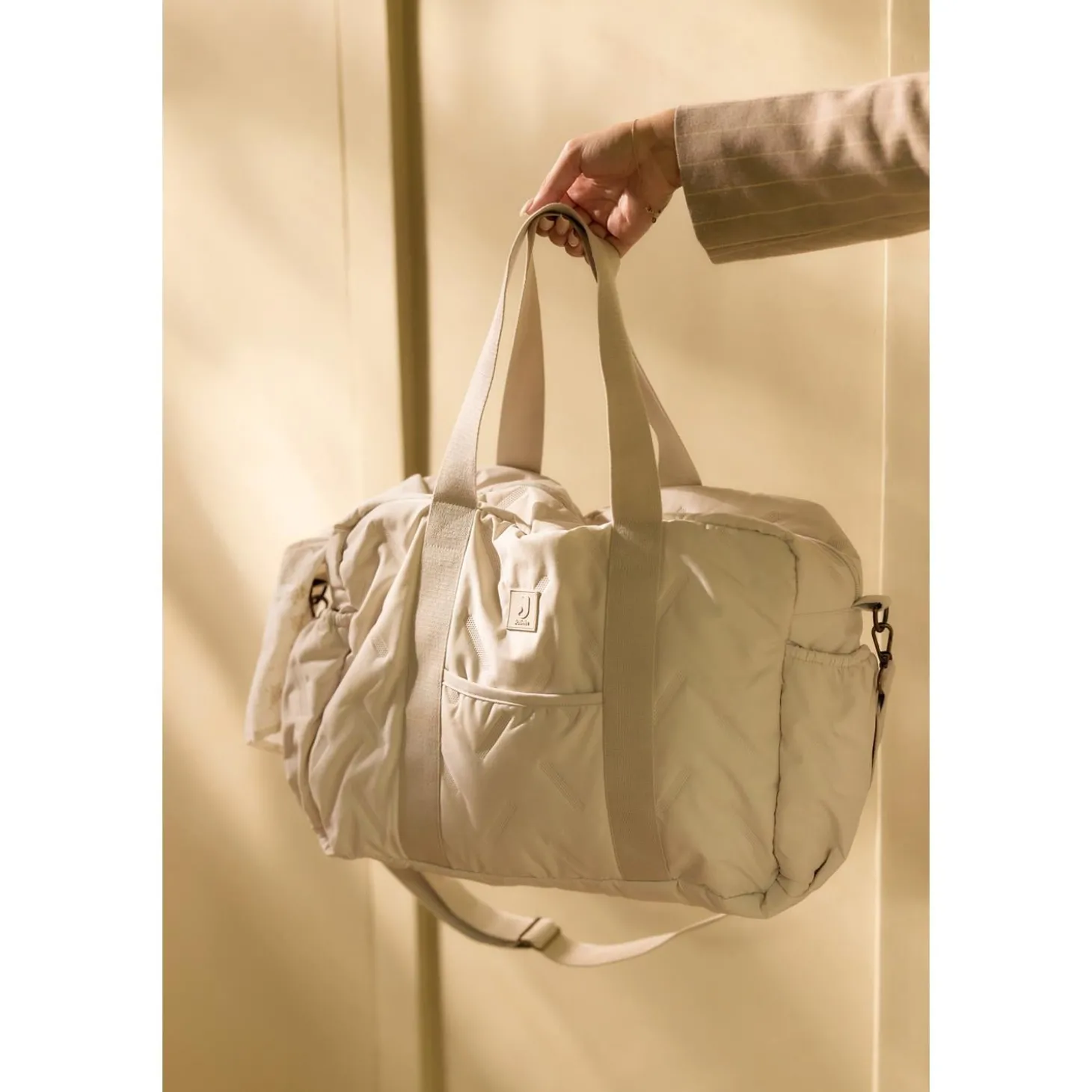 Jollein Sac à langer Embossed Lily Sand