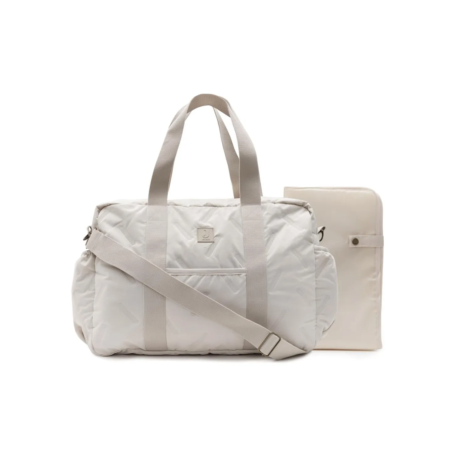 Jollein Sac à langer Embossed Lily Sand