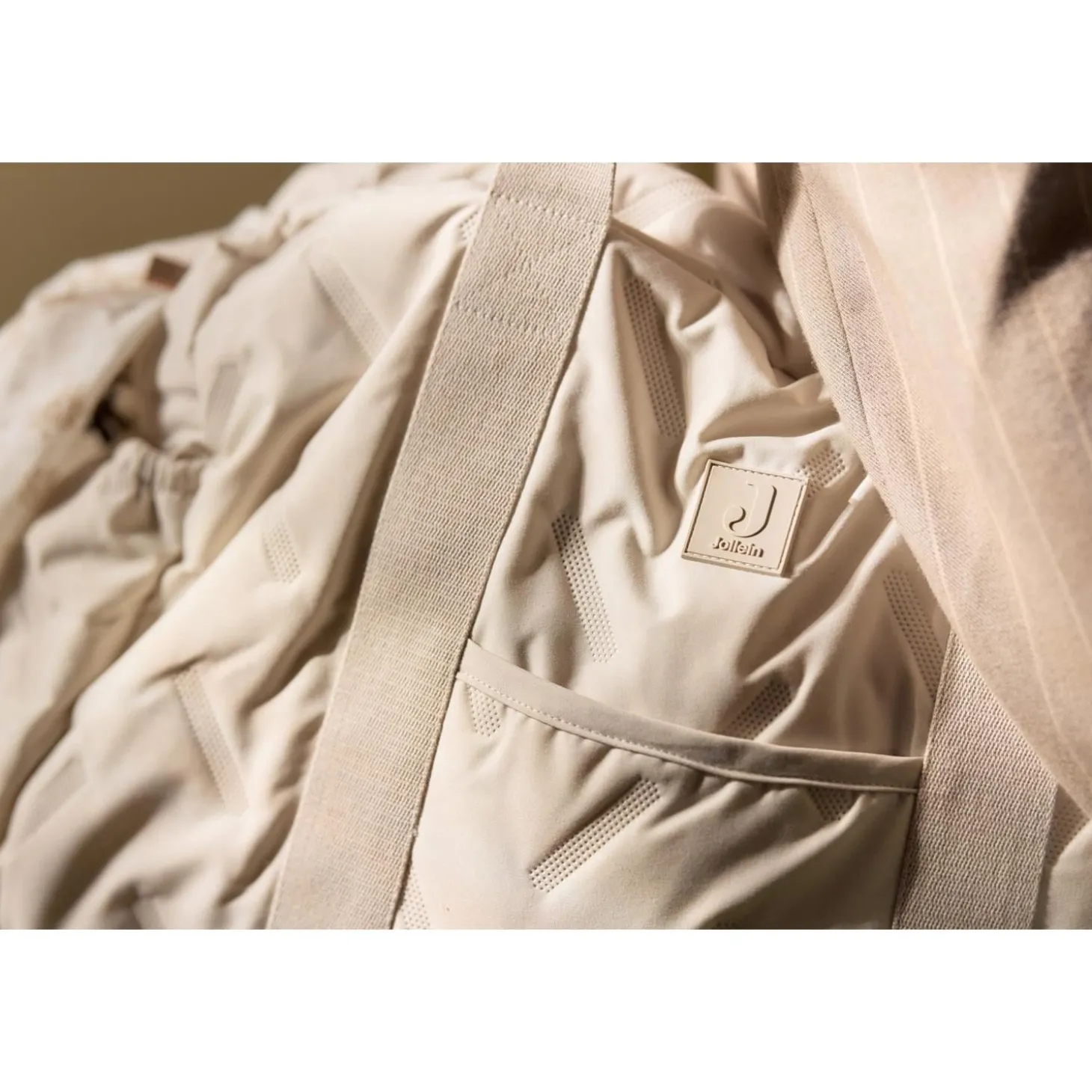 Jollein Sac à langer Embossed Lily Sand