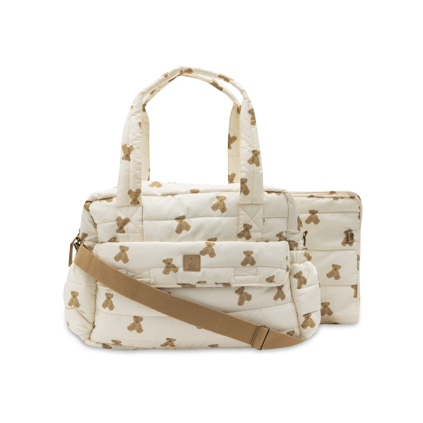 Jollein Sac à Langer Mini Teddy Bear Multicolore