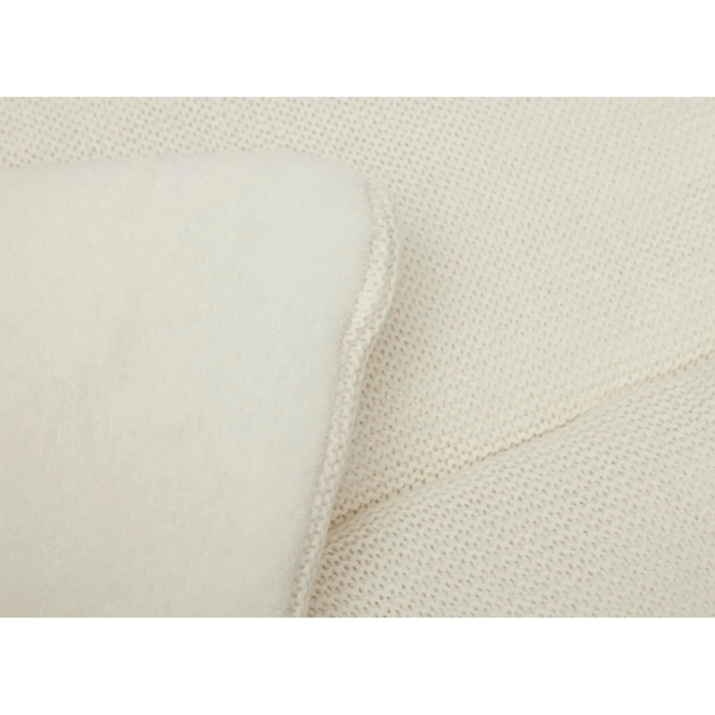 Jollein Tapis de Parc Basic Knit Ivory 75x95 cm