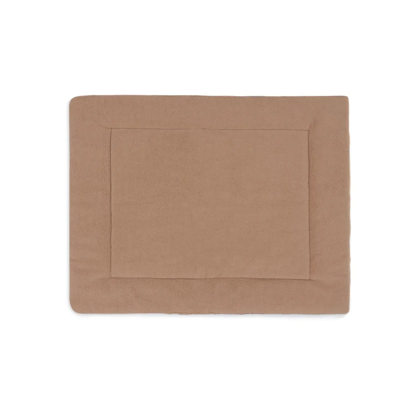 Jollein Tapis de parc Check Knit Biscuit 75x95 cm