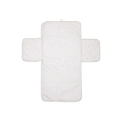 Jollein                    Tapis à Langer nomade avec poches Cloudy Rib    Oatmeal