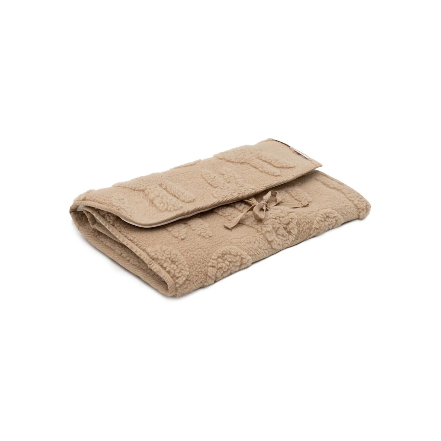 Jollein Tapis à Langer nomade avec poches Teddy Biscuit