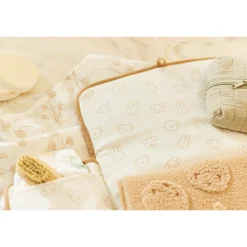 Jollein                    Tapis à Langer nomade avec poches Teddy    Biscuit