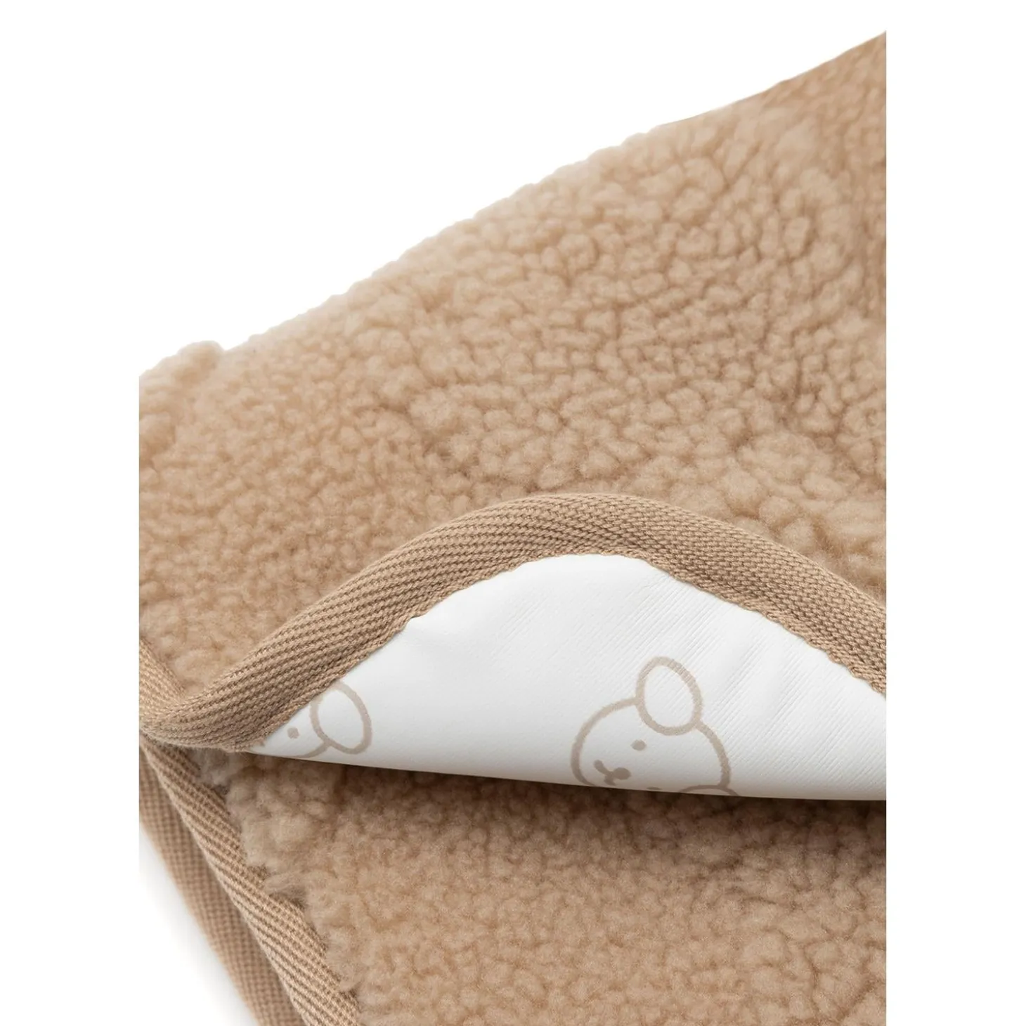 Jollein Tapis à Langer nomade avec poches Teddy Biscuit