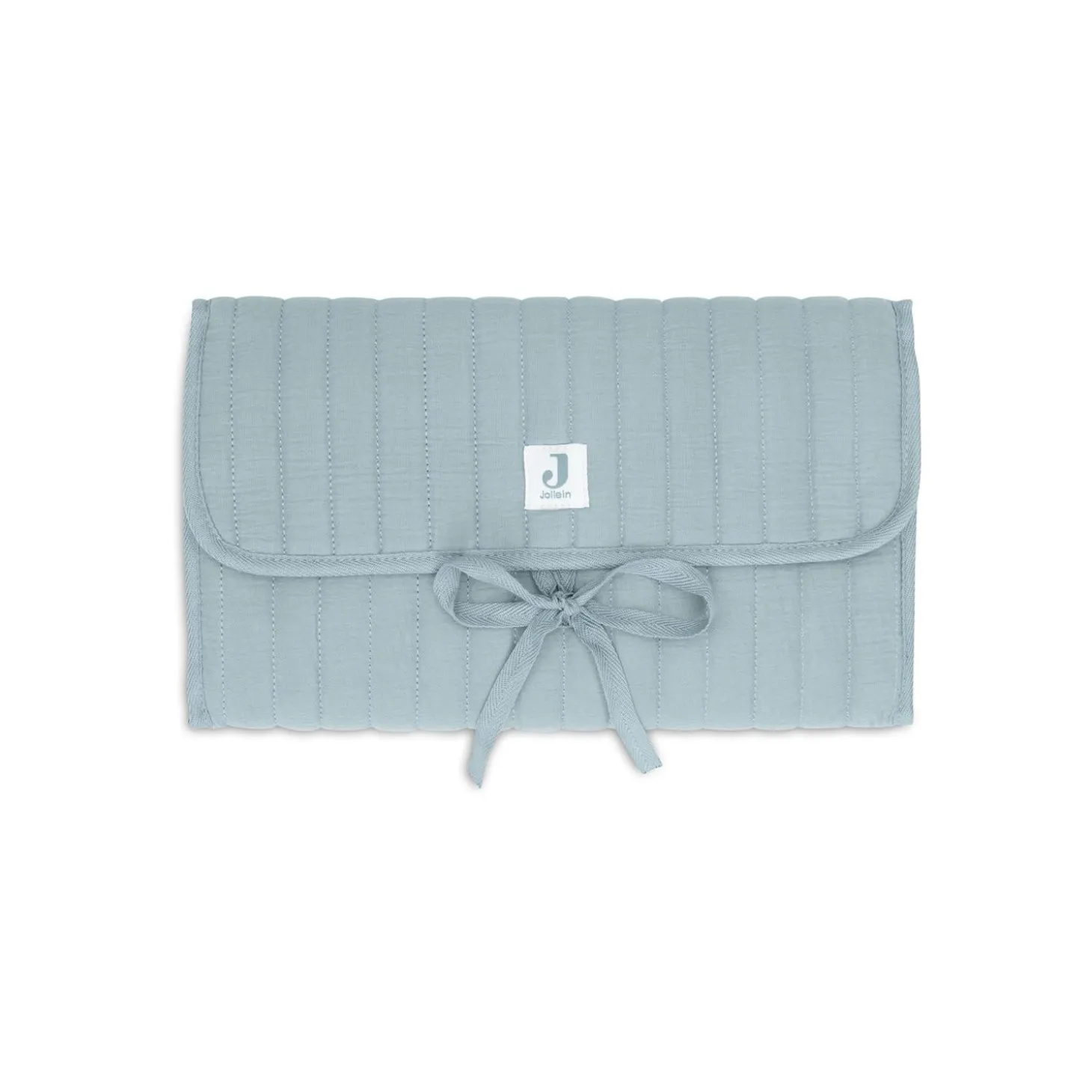 Jollein Tapis à Langer nomade Gaze de Coton Sea Green