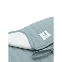 Jollein Tapis à Langer nomade Gaze de Coton Sea Green