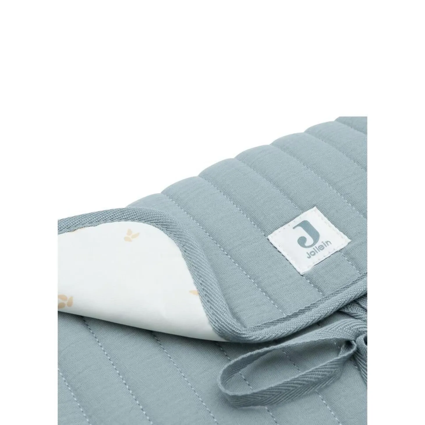 Jollein Tapis à Langer nomade Gaze de Coton Sea Green