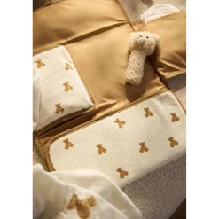 Jollein                    Tapis à Langer Nomade Waffle Mini Teddy Bear    Multicolore