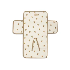 Jollein                    Tapis à Langer Nomade Waffle Mini Teddy Bear    Multicolore
