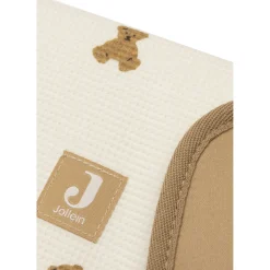 Jollein                    Tapis à Langer Nomade Waffle Mini Teddy Bear    Multicolore