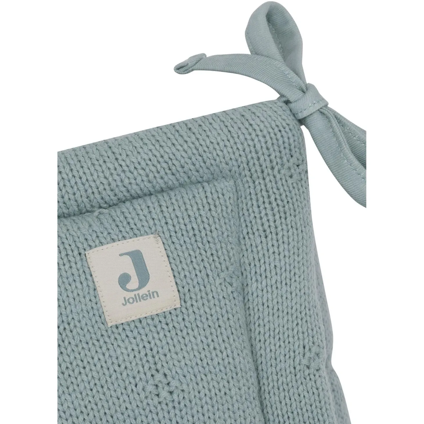 Jollein Tour de parc Cosy Knit Sea Green 180x30 cm