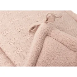 Jollein Tour de parc grain knit Wild Rose 180x30 cm