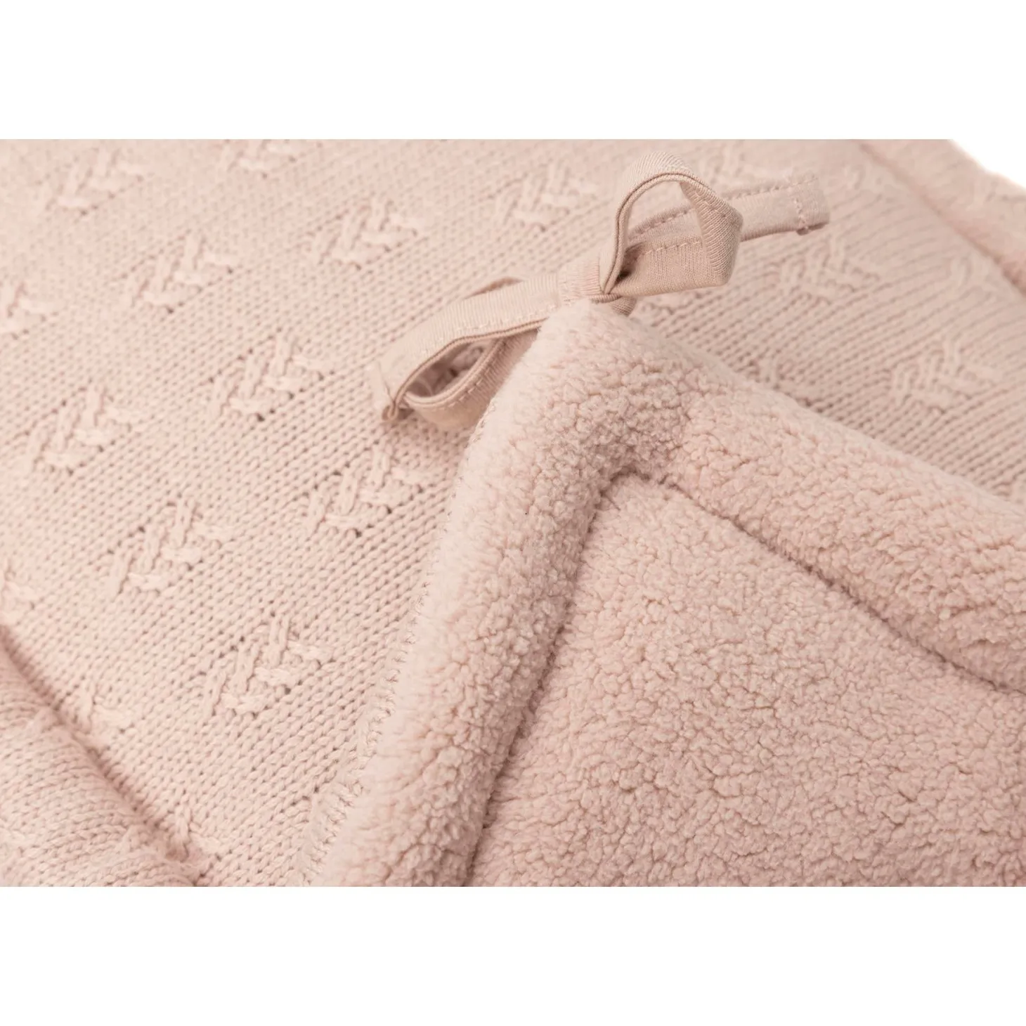 Jollein Tour de parc grain knit Wild Rose 180x30 cm