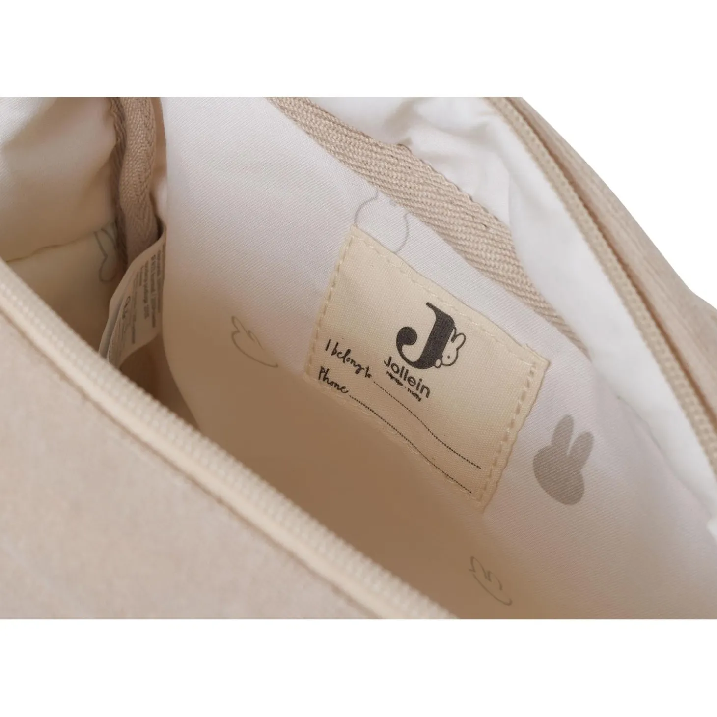Jollein Trousse de soins Éponge Miffy Nougat