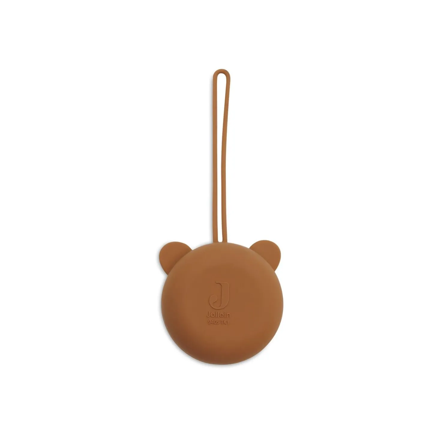 Jollein Étui à sucette en silicone Caramel Caramel