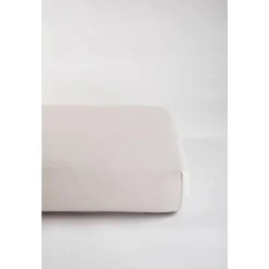 Kadolis                    Drap housse en coton bio pour lit bébé    Naturel            70x140 cm