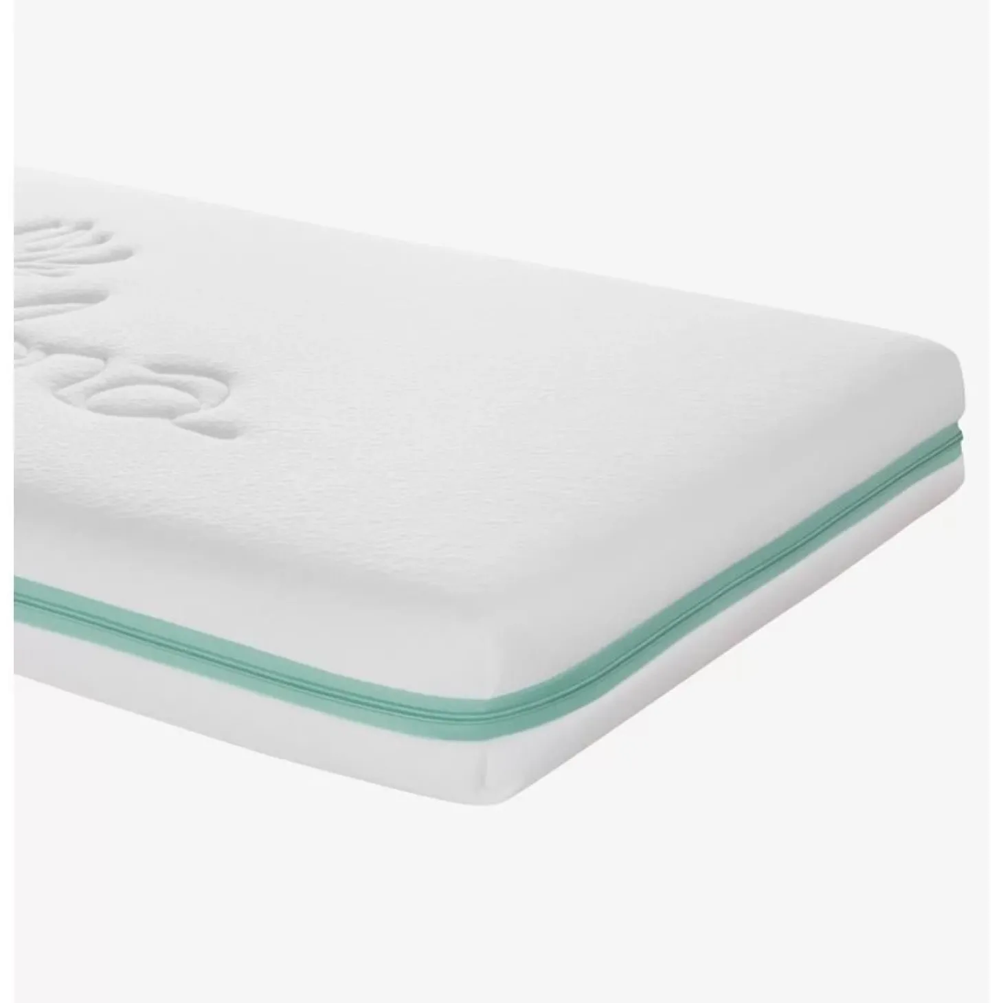 Kadolis Matelas bébé Aloé R à plat Blanc 60x120 cm