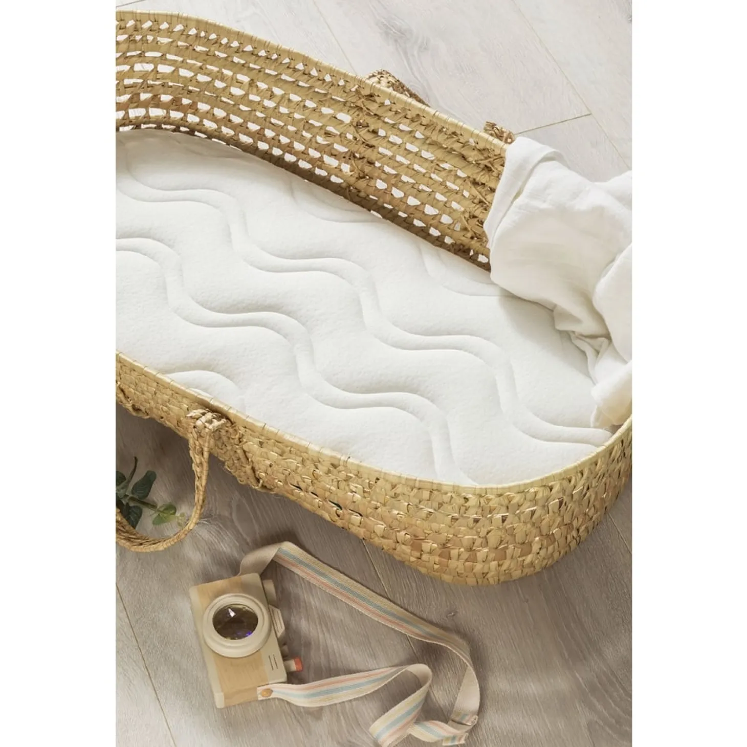Kadolis Matelas couffin Aloe R Blanc 76x30 cm