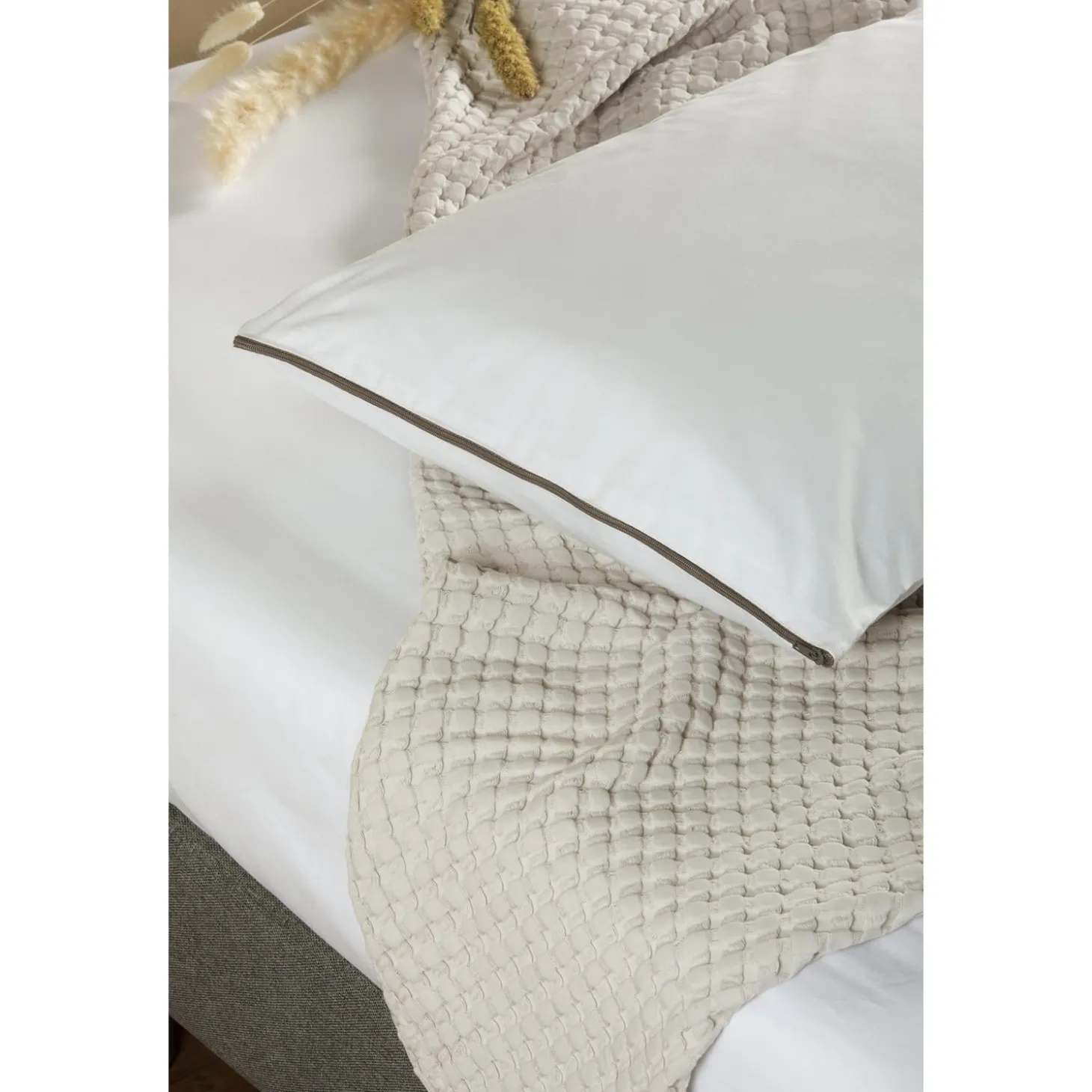 Kadolis Oreiller Coton Bio Maui Blanc 40x60 cm