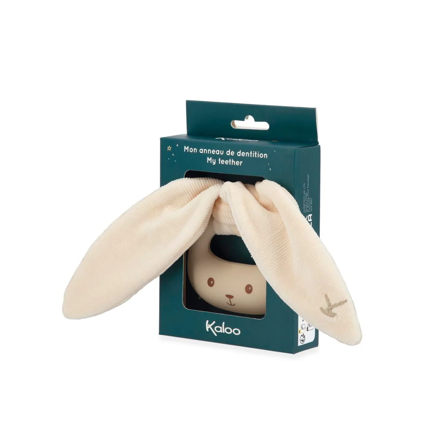 Kaloo Anneau de dentition Lapin crème