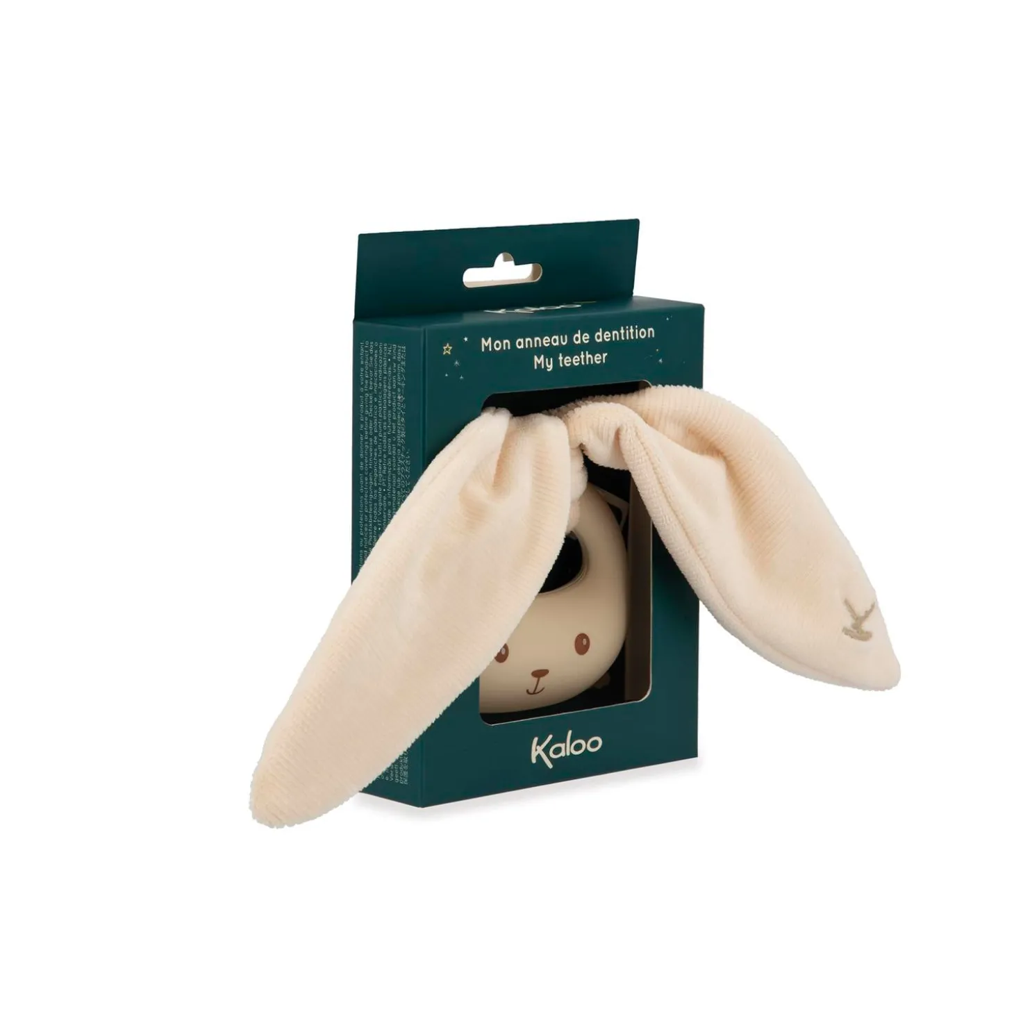 Kaloo Anneau de dentition Lapin crème