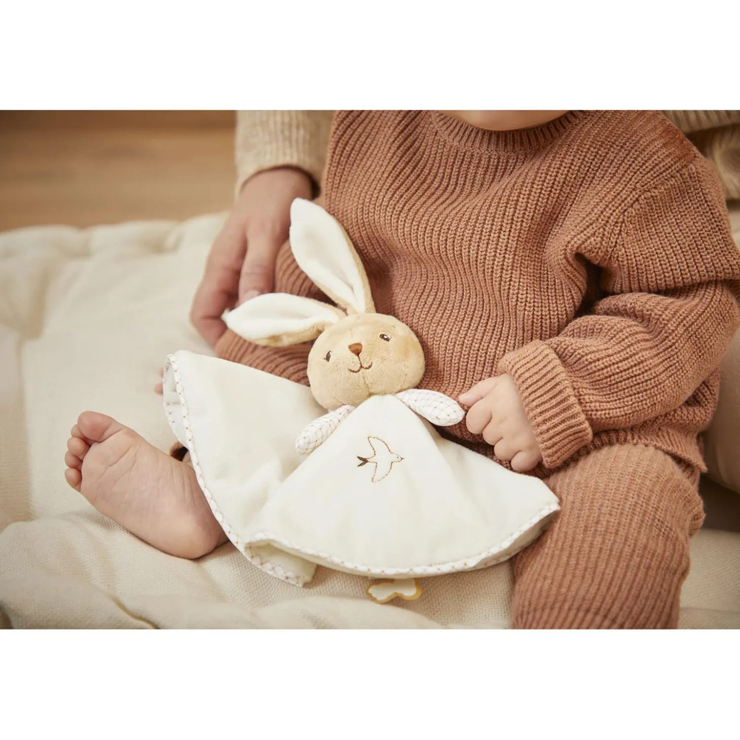 Kaloo Doudou Lapin Rond Crème