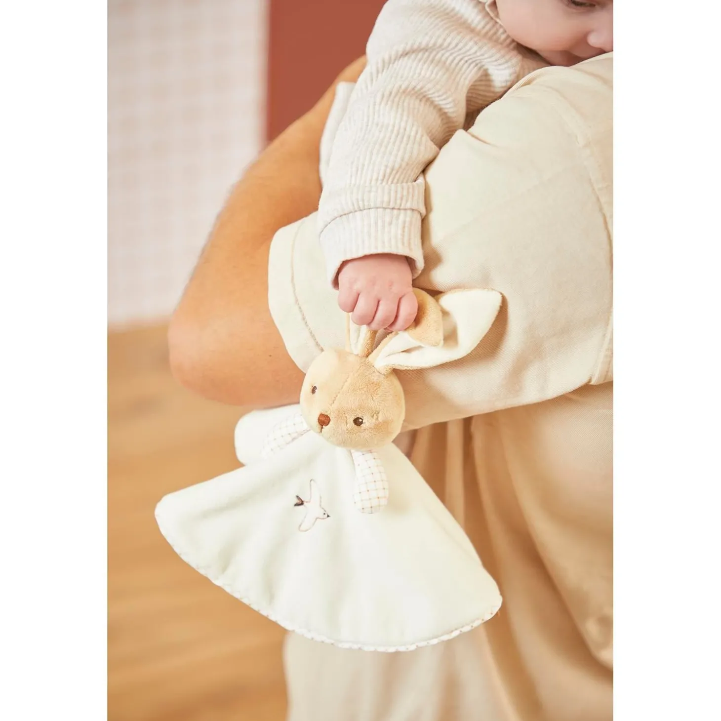 Kaloo Doudou Lapin Rond Crème