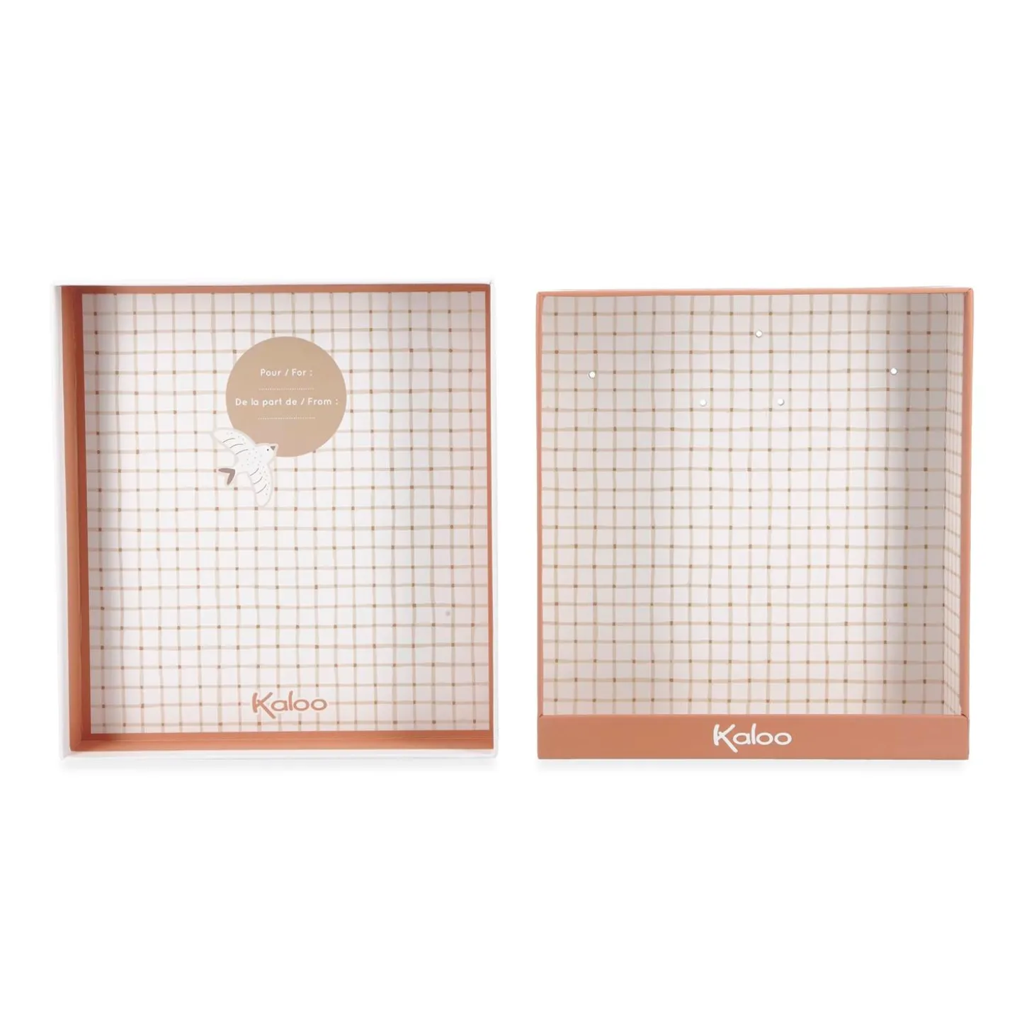 Kaloo Doudou Lapin Rond Crème