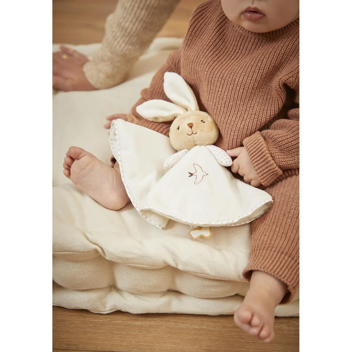 Kaloo Doudou Lapin Rond Crème