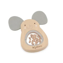 Kaloo Hochets à Sons Elephant Bois
